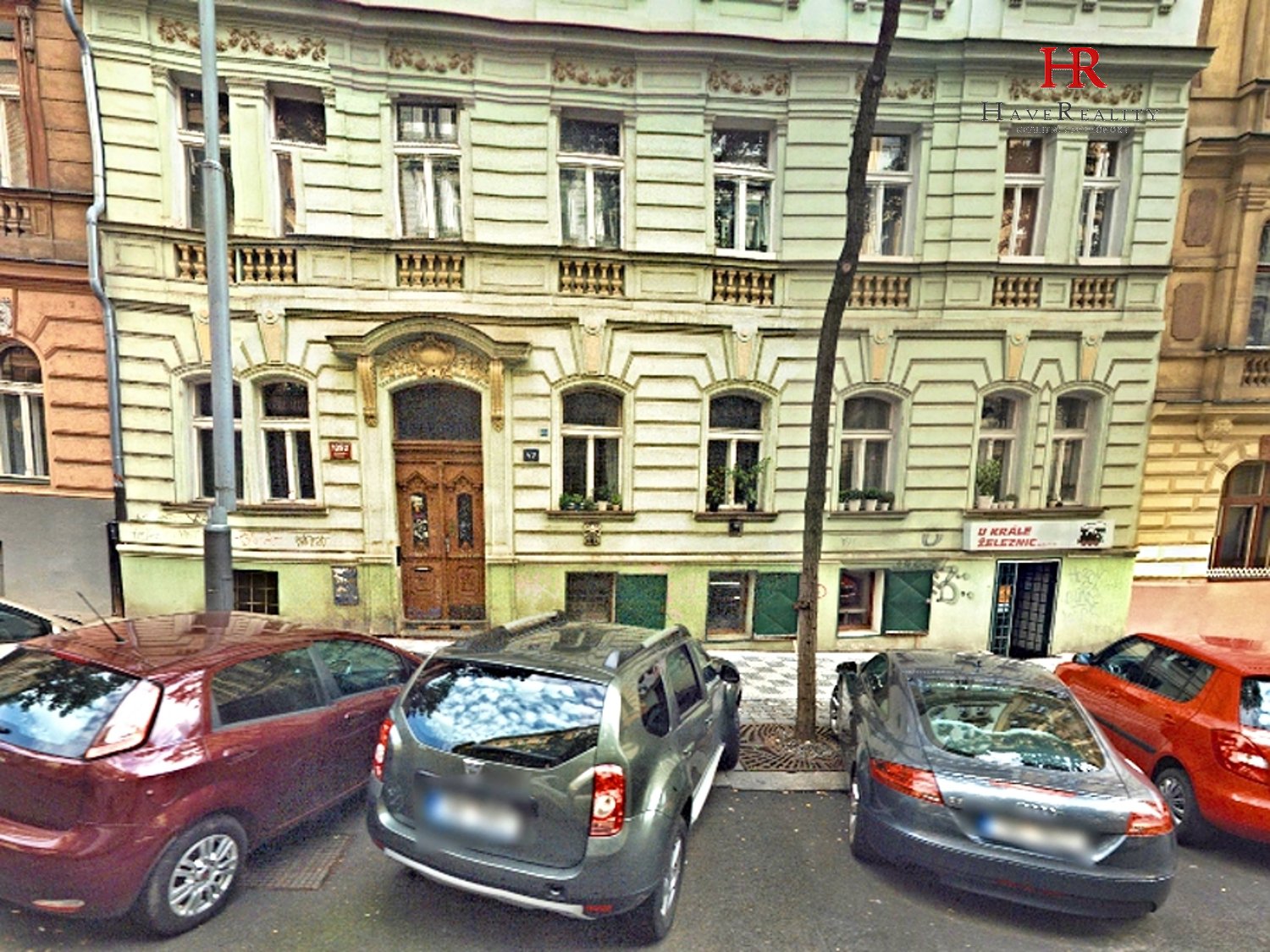 Pronájem bytu 2kk, 58,5 m2, cihla, Praha 2, Mánesova ul.